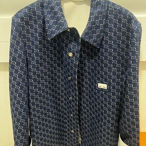 Gucci Shadow jacquard jacket